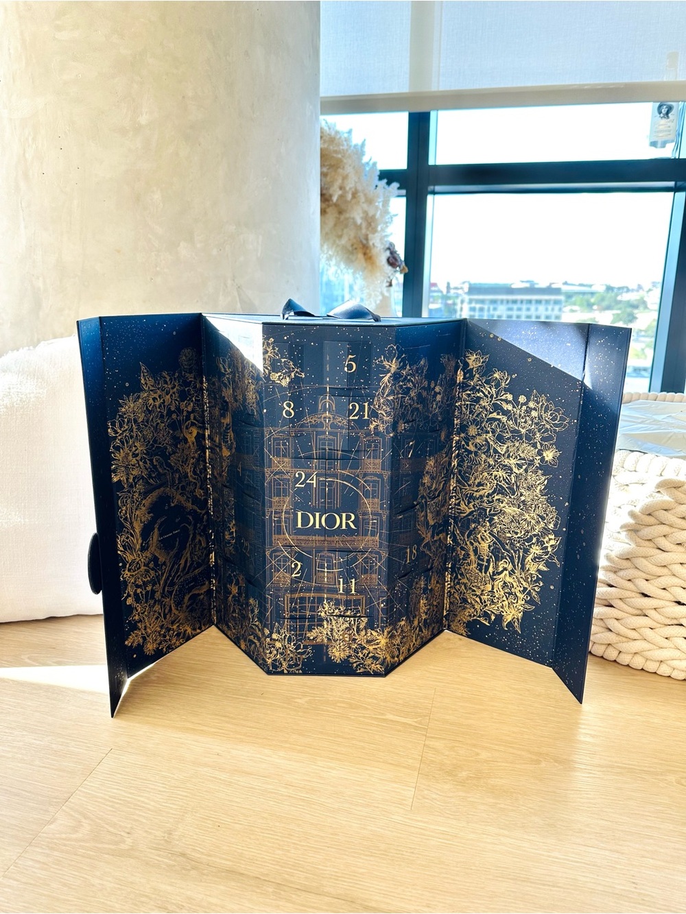 Dior Persian Blue x Gold Advent Calendar Box